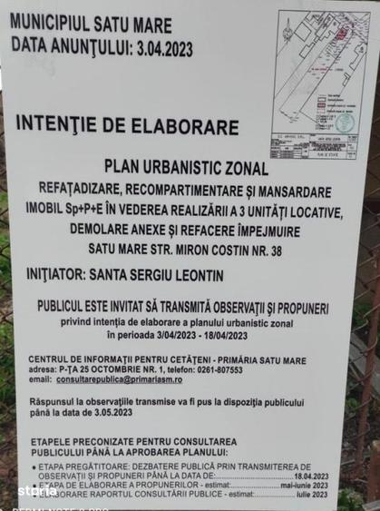 Casă cu 4 camere cu Teren 1623 Mp în Central