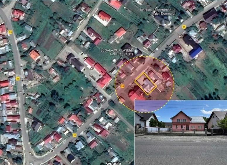 Casă cu 4 camere în Bălcăuți