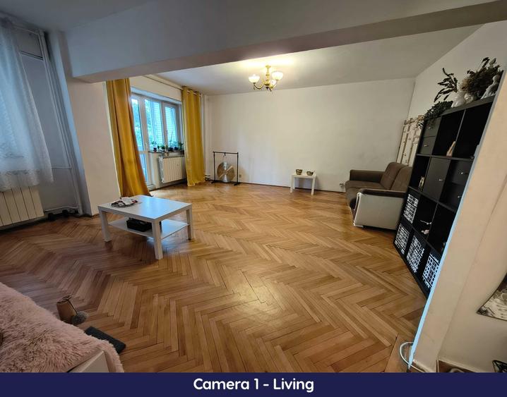 Apartament cu 3 camere decomandat în Tineretului