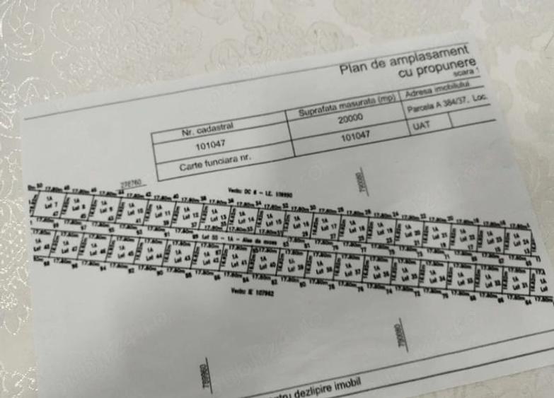 Teren de 300 mp, în Central