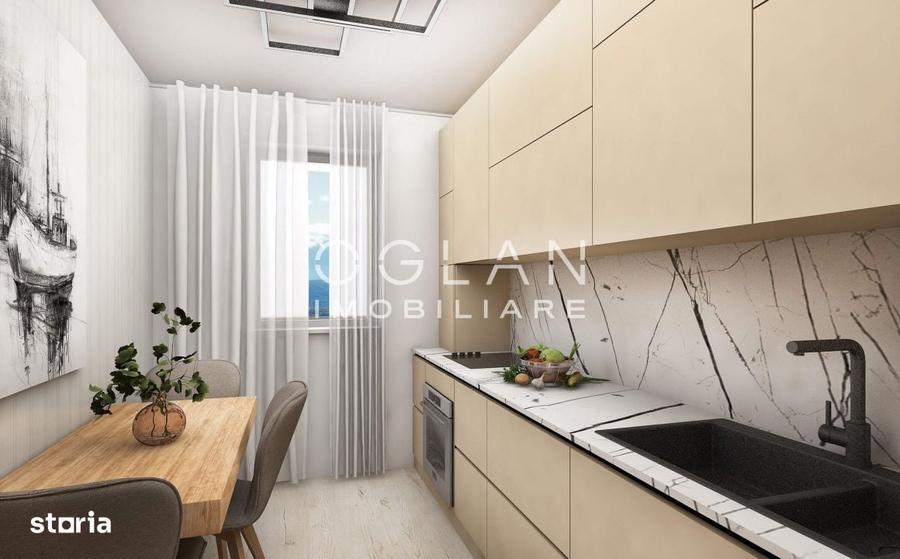 Apartament 2 cam nou, decomandat, bloc cu lift, zona Doamna Stanca - 3