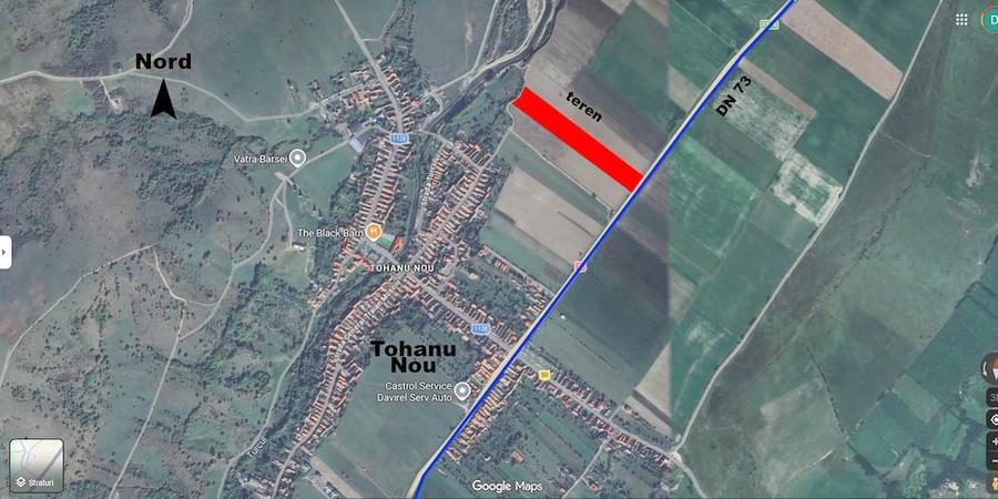 Teren intrare in Bran - in Tohanul Nou, acces direct la DN73 - 5