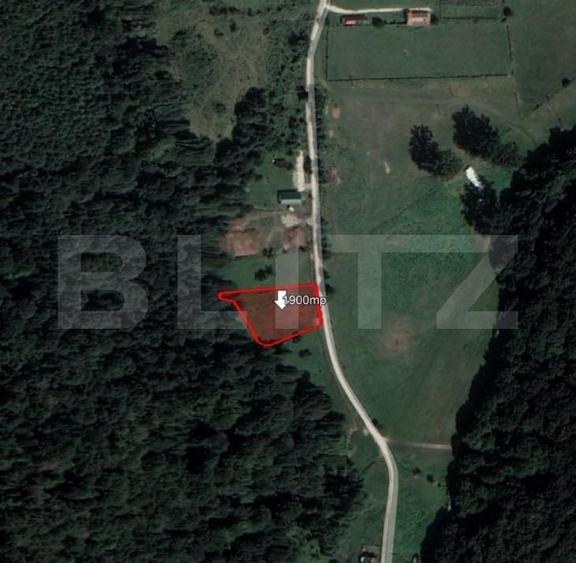 Teren Construcții intravilan de 1900 mp, în Cristian