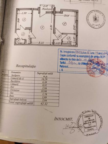 Apartament cu 2 camere semidecomandat în Marna