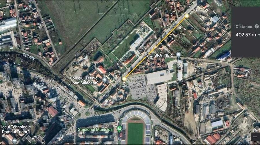 Teren de 2117 mp, în Central
