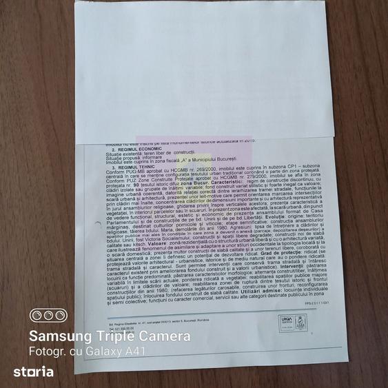 Teren de 755 mp, în Centrul Civic