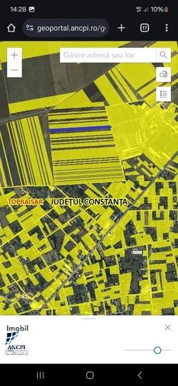 Teren agricol extravilan de 5000 mp, în Topraisar