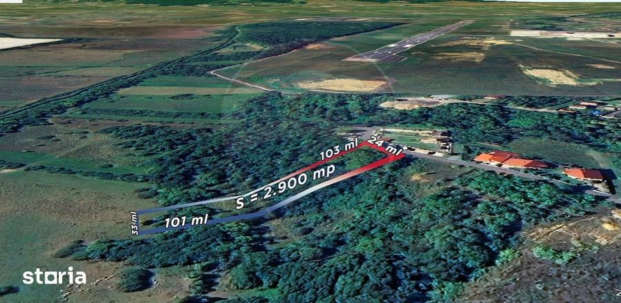 Teren de 2900 mp, în Tăuții-Măgherăuș