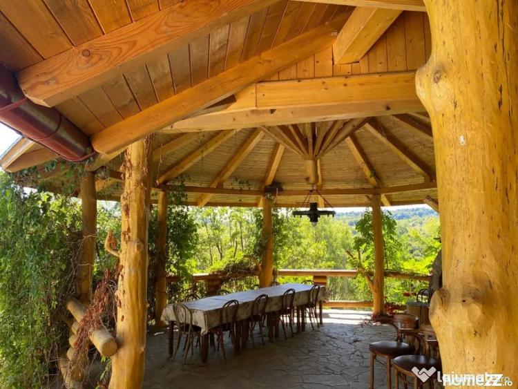 Casă cu 7 camere cu Teren 17000 Mp în Cărbunari