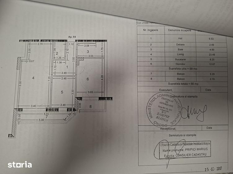Apartament cu 2 camere decomandat în Tractorul