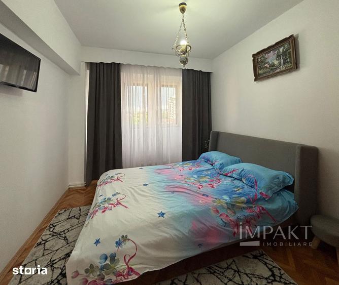 Apartament cu 3 camere decomandat, mobilat în Mărăști