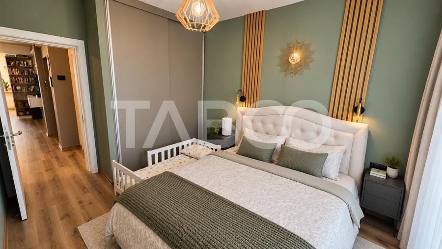 Apartament cu 3 camere decomandat, mobilat în Șelimbăr