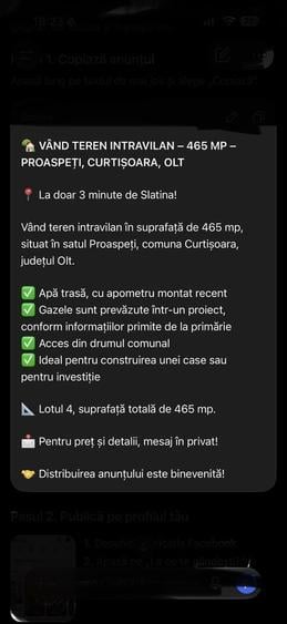 Spațiu comercial, în Proaspeți