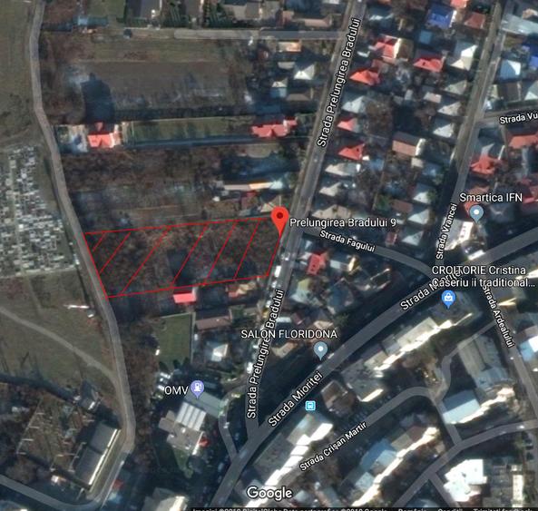 Teren Construcții intravilan de 3333 mp, în Mioriței