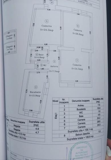 Apartament in clădire istorica Central Doja - 11