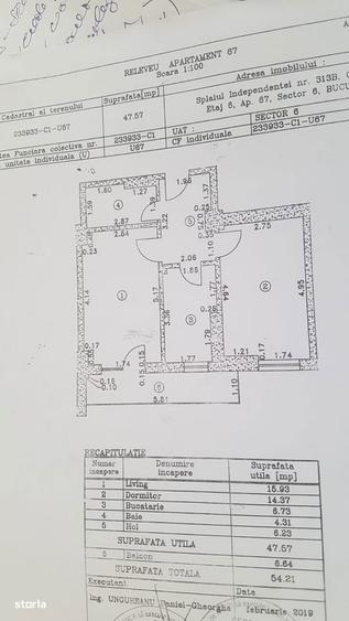 Apartament cu 2 camere decomandat în Grozăvești