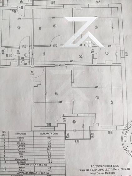 Apartament cu 4 camere decomandat în George Enescu