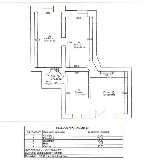 Apartament cu 3 camere, Ultracentral in Palatul Neumann - 7
