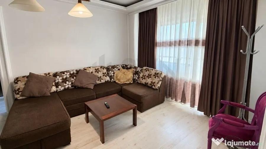 Apartament cu 2 camere semidecomandat, mobilat în Moșilor