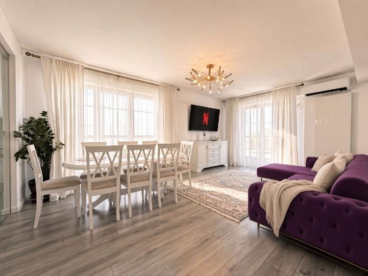 Apartament cu 3 camere decomandat, mobilat în Tomis Plus