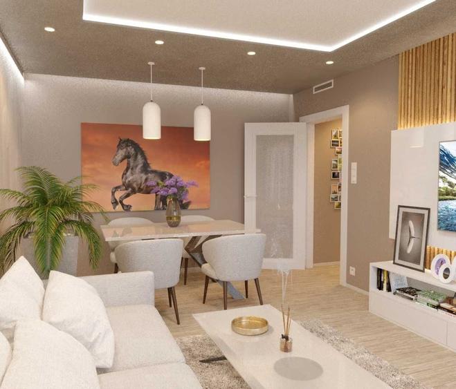 Apartament cu 4 camere decomandat în Central