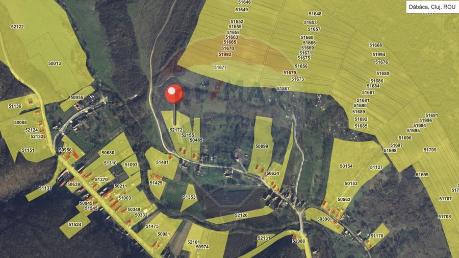 Casă cu 2 camere cu Teren 4887 Mp în Dăbâca