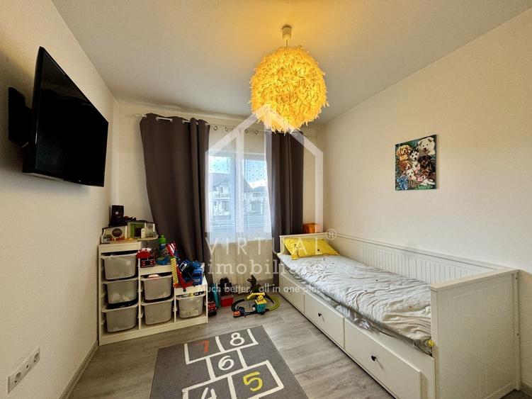 Apartament cu 3 camere, 58mp utili + curte 74mp, parcare, Selimbar - 12