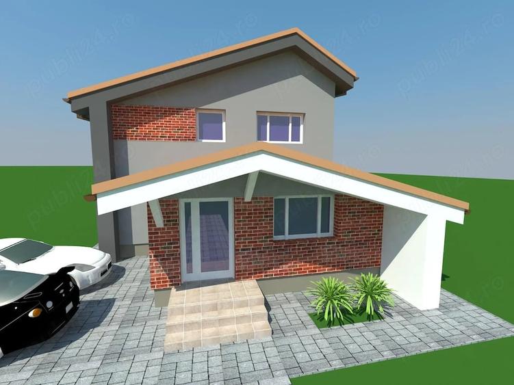 Casă cu Teren 600 Mp în Mintia