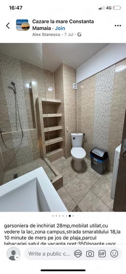 Garsonieră decomandată în Tomis Nord