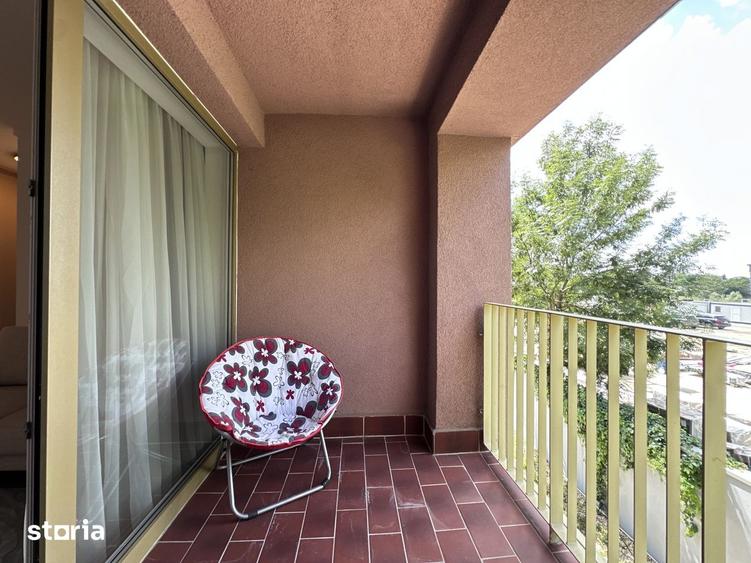 Apartament cu 2 camere, mobilat în Bucureștii Noi