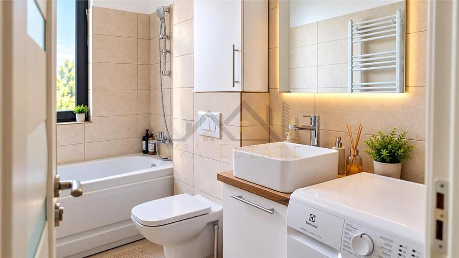 Apartament cu 2 camere semidecomandat, mobilat în Iosefin