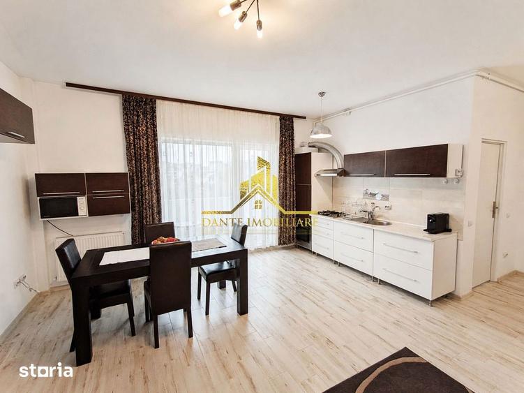 Apartament cu 2 camere semidecomandat, mobilat în Bună Ziua