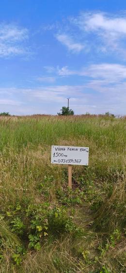Teren de 1500 mp, în Adunații-Copăceni