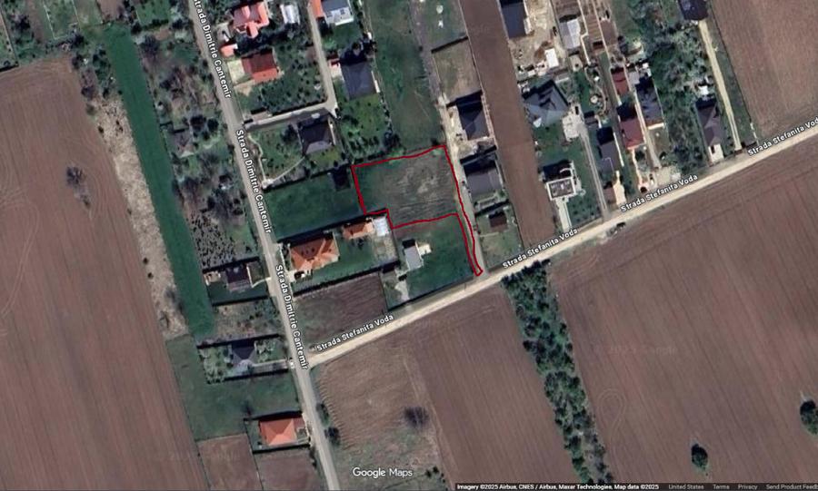 Teren Construcții intravilan de 1653 mp, în Snagov