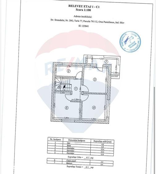 Casă cu 4 camere cu Teren 262 Mp în Central