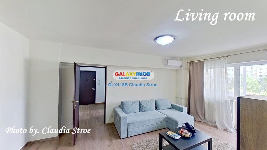 Apartament cu 2 camere semidecomandat, mobilat în Basarabia