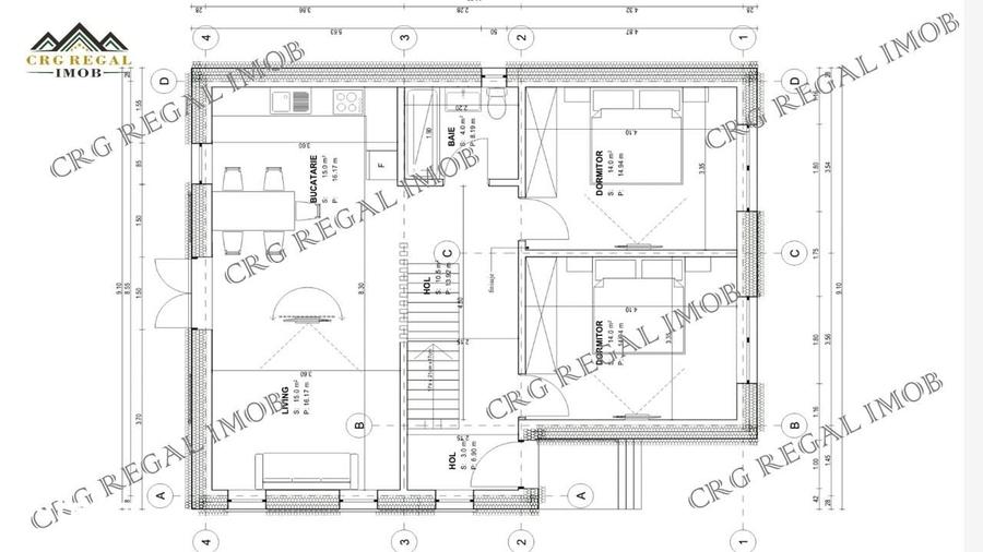 Casa noua 5 camere Teren 360mp 100 m de bulevard Comuna Berceni Ilfov - 3