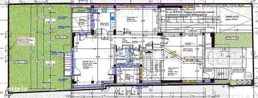 Apartament cu 3 camere în Nord