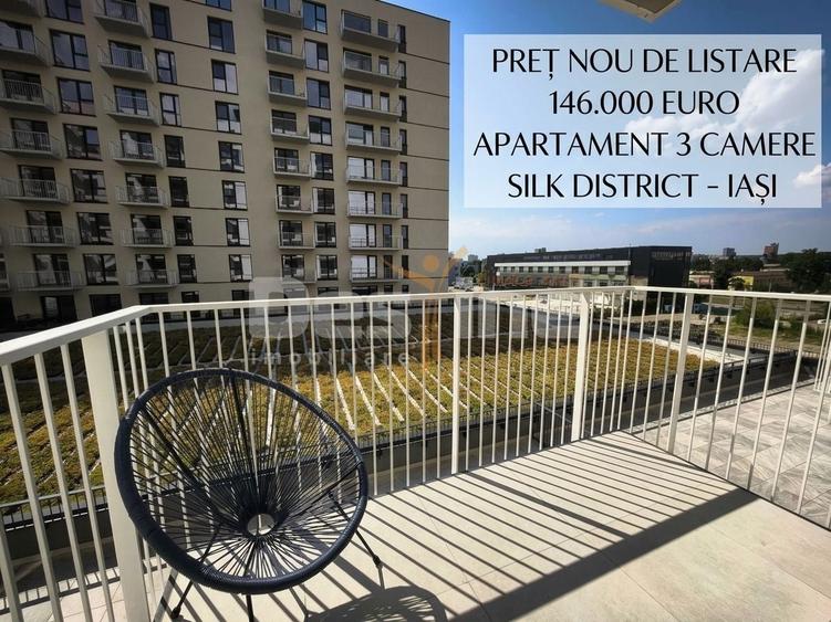 Apartament cu 3 camere semidecomandat în Baza 3