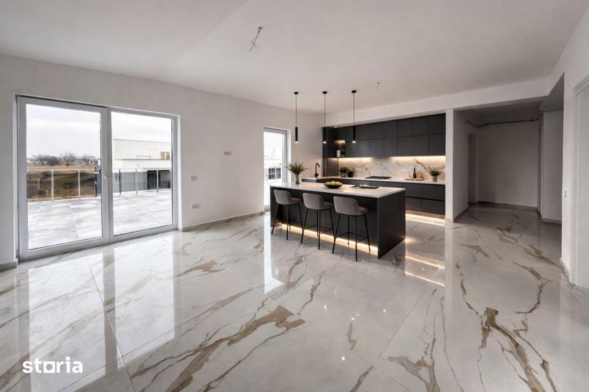 Apartament cu 3 camere decomandat în Șagului