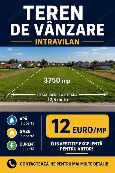 Teren intravilan mlecanesti - 1