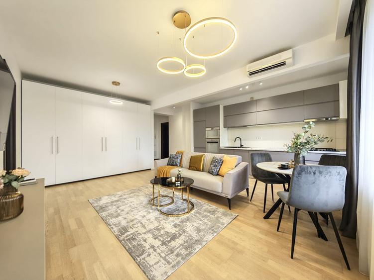 Apartament cu 2 camere semidecomandat, mobilat în Iancu Nicolae