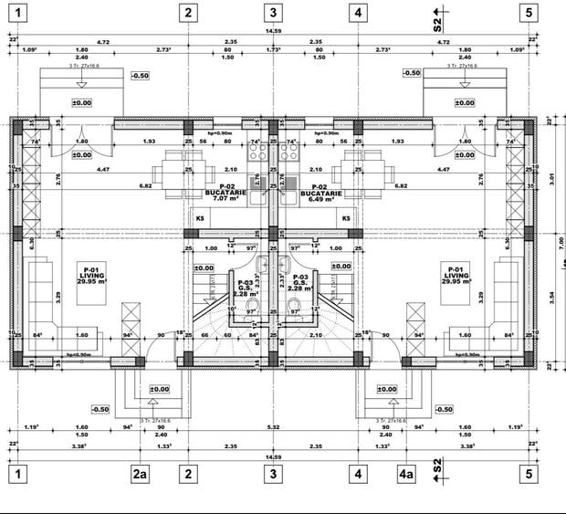 Casă cu 4 camere decomandat cu Teren 180 Mp în Brâncoveanu