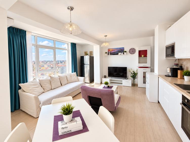 Apartament cu 2 camere decomandat, mobilat în Mamaia-Sat