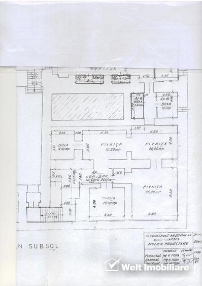 Spațiu comercial, de 123 mp, în Central