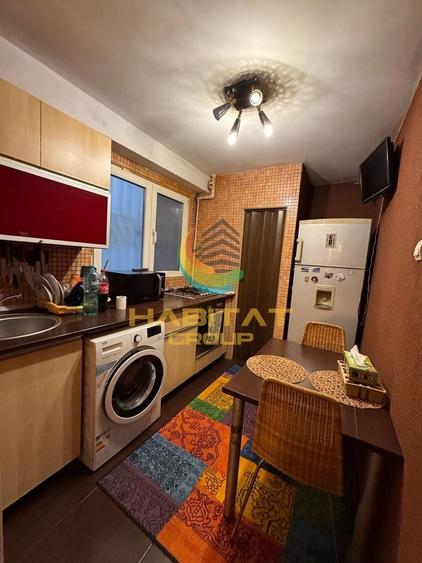 Apartament cu 2 camere decomandat, mobilat în Progresul
