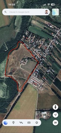 Teren de 130000 mp, în Armeni
