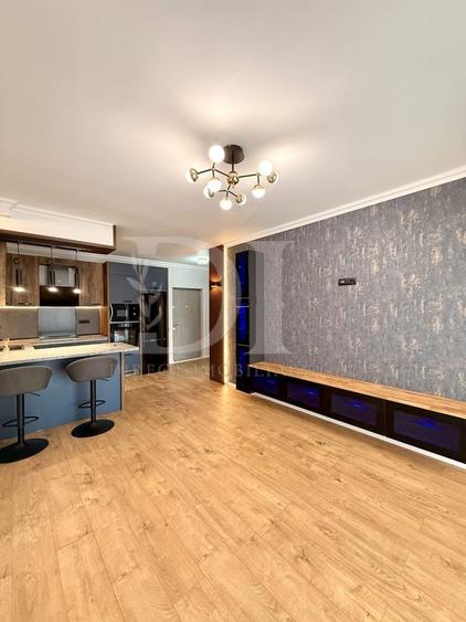 Apartament cu 2 camere decomandat, mobilat în Florești