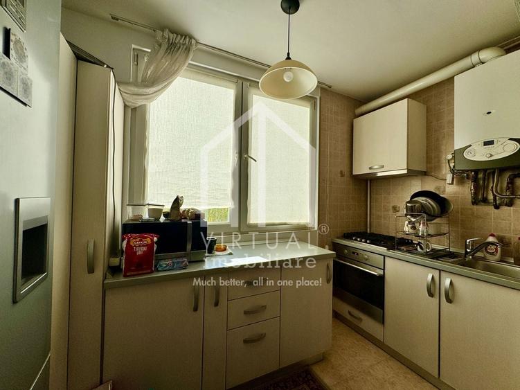 Apartament cu 3 camere, mobilat în Turnișor