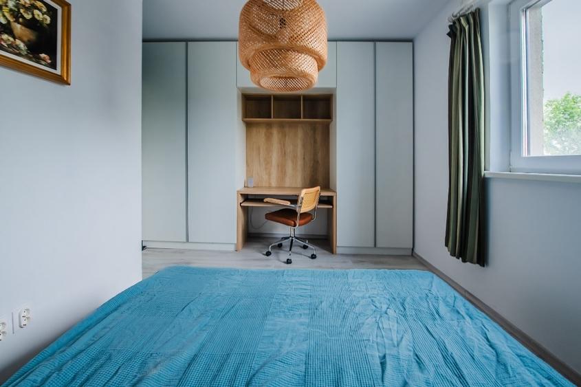 Apartament cu 2 camere semidecomandat, mobilat în Bună Ziua